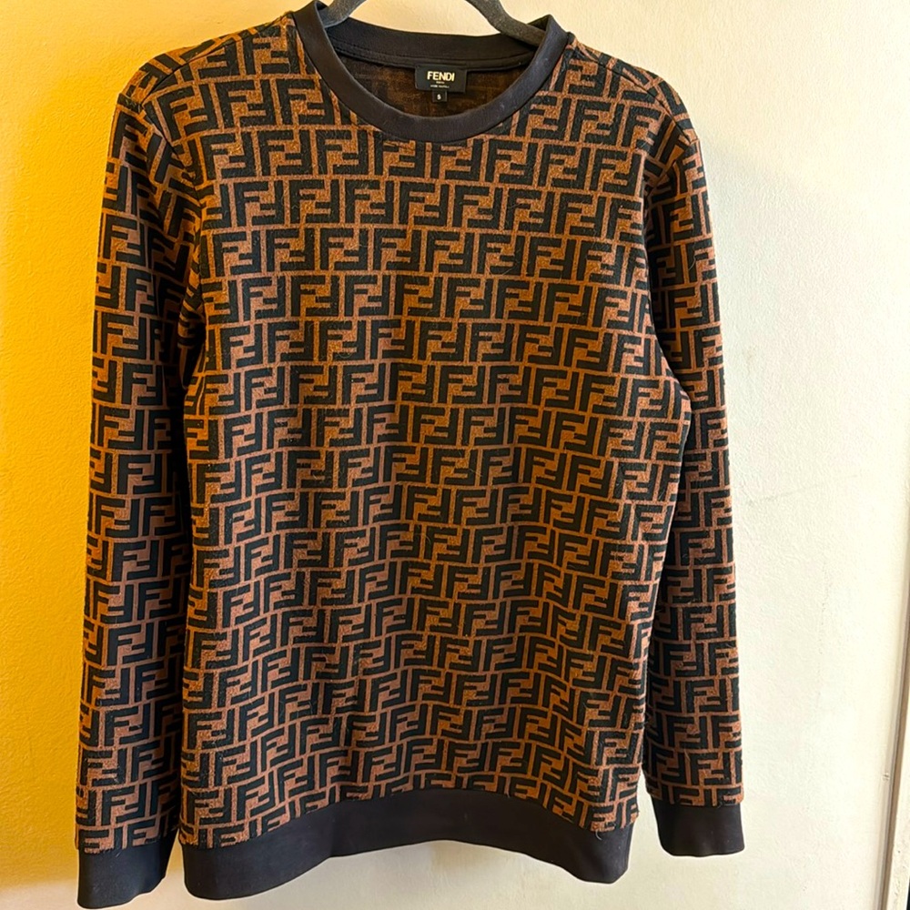 Vintage Fendi Monogram Sweater